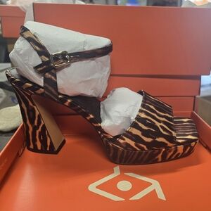 Katy Perry Collections Animal‎ Print Platform Shoes